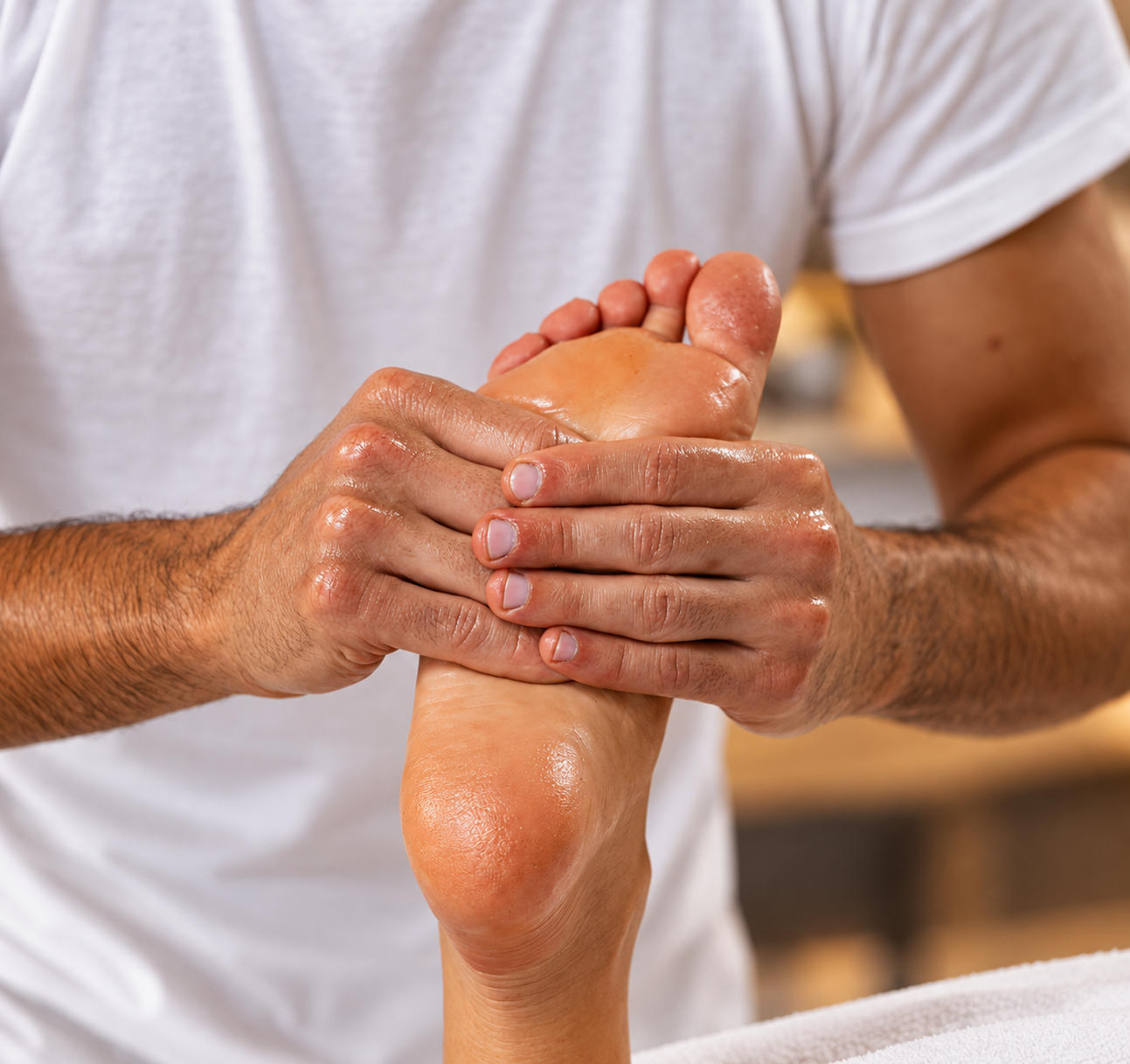 beauté des pieds homme